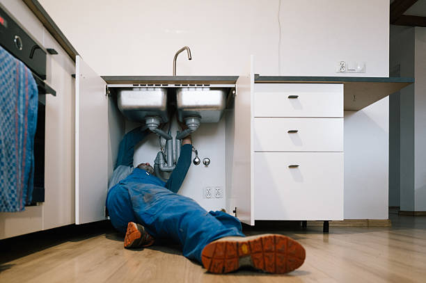 Professional Leak Detection technician working in Beggs, OK